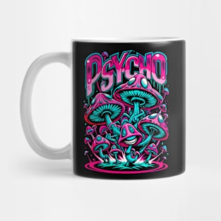 Psychedelic mushrooms in Pink Mug